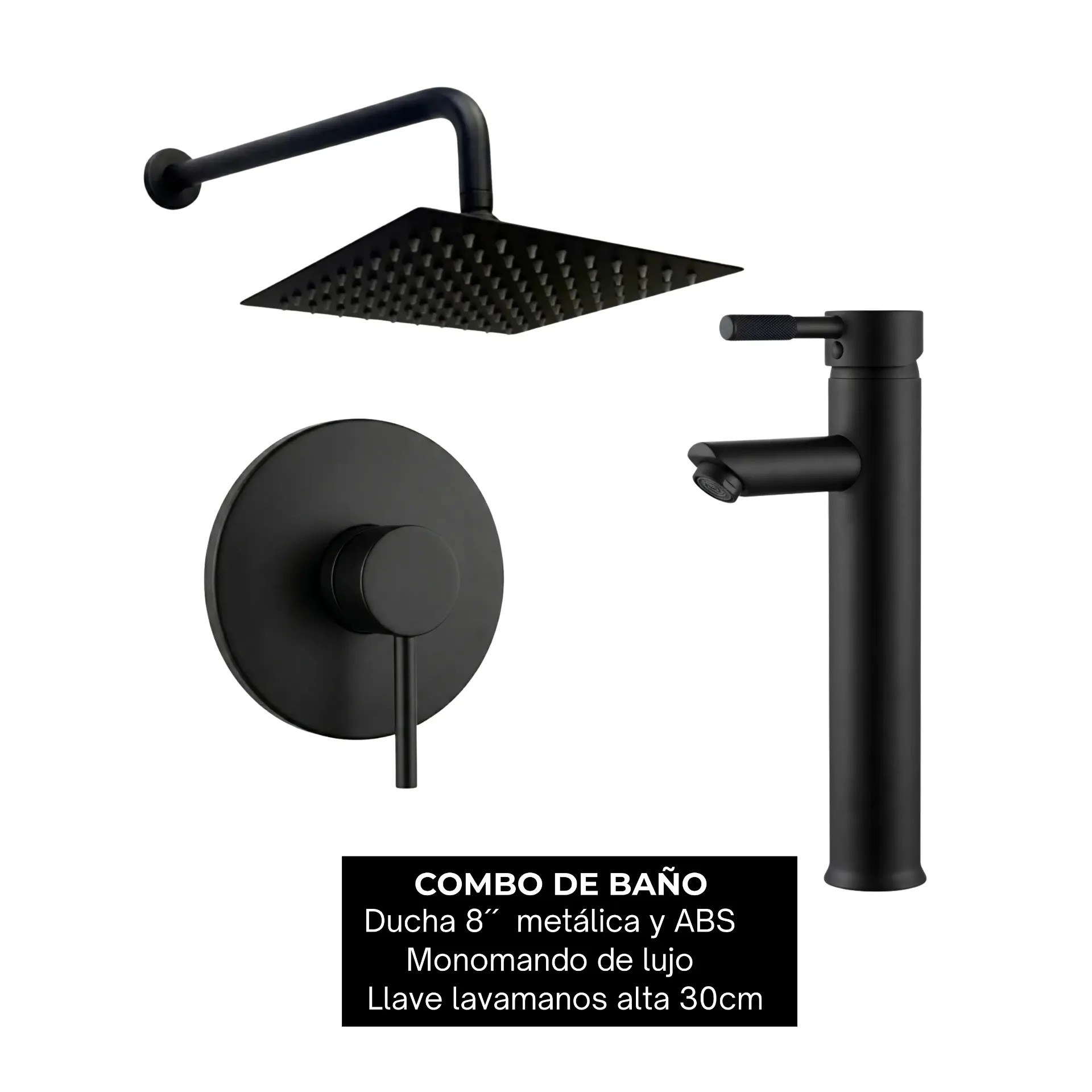 Combo #26 Negro mate