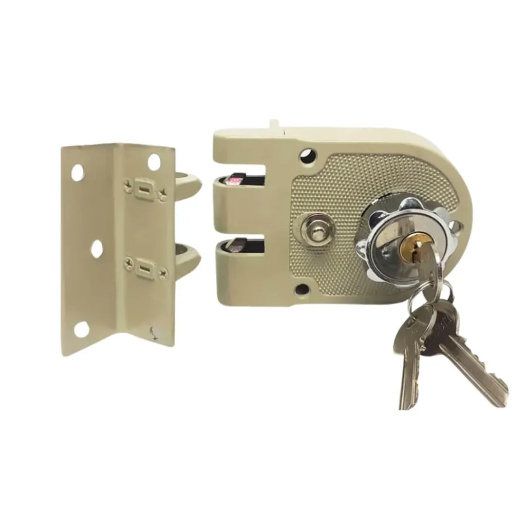 [HL692] Cerradura diente de perro con 3 llaves, Q7.