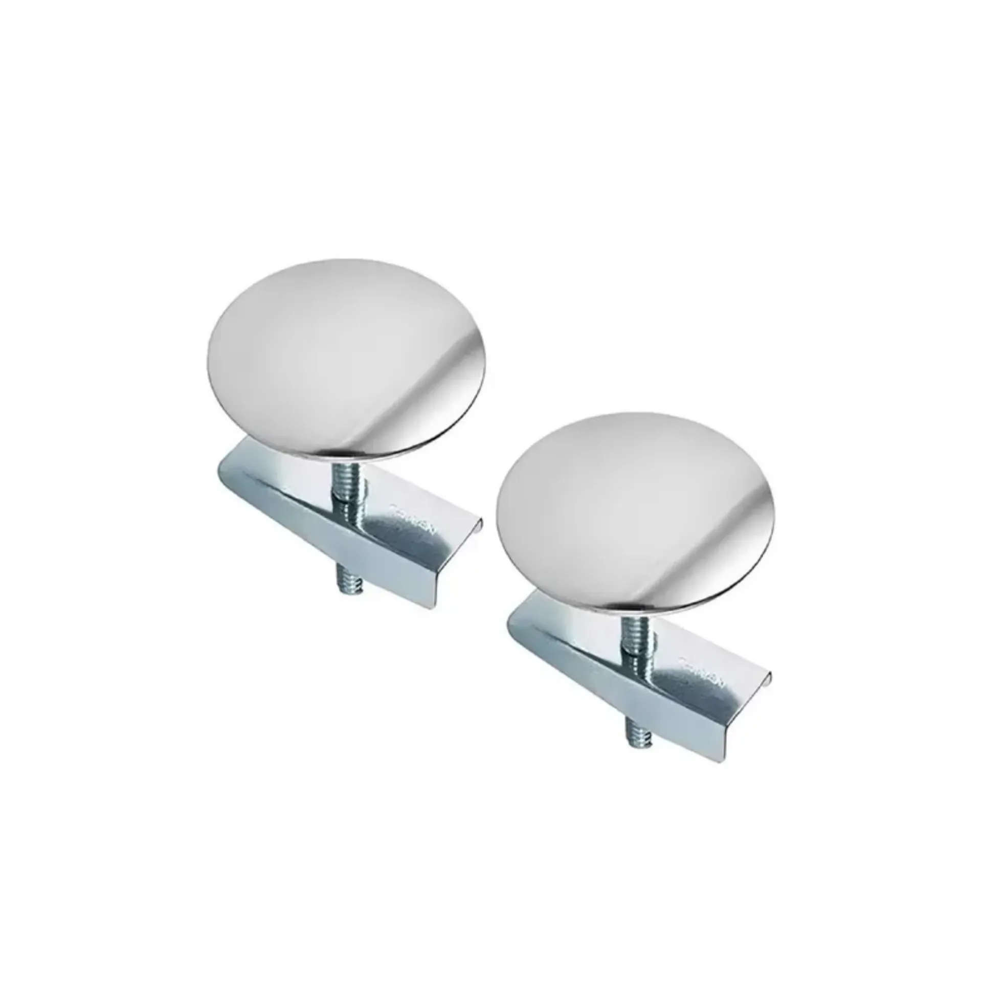 [TPH01] Tapa hueco para lavaplatos-lavamanos, universal, en acero inox, 2 unidades, RUN.