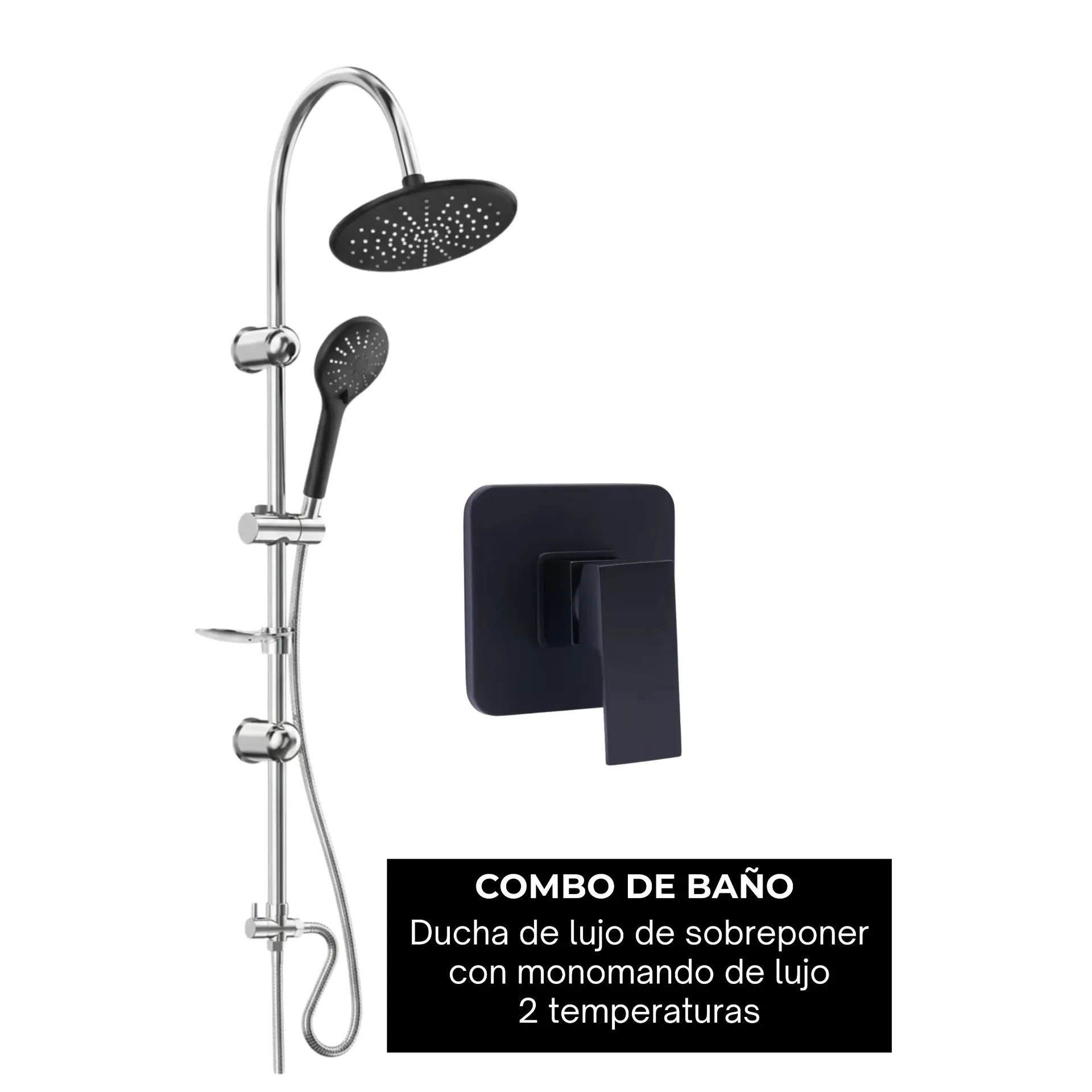 Combo #30 Negro mate