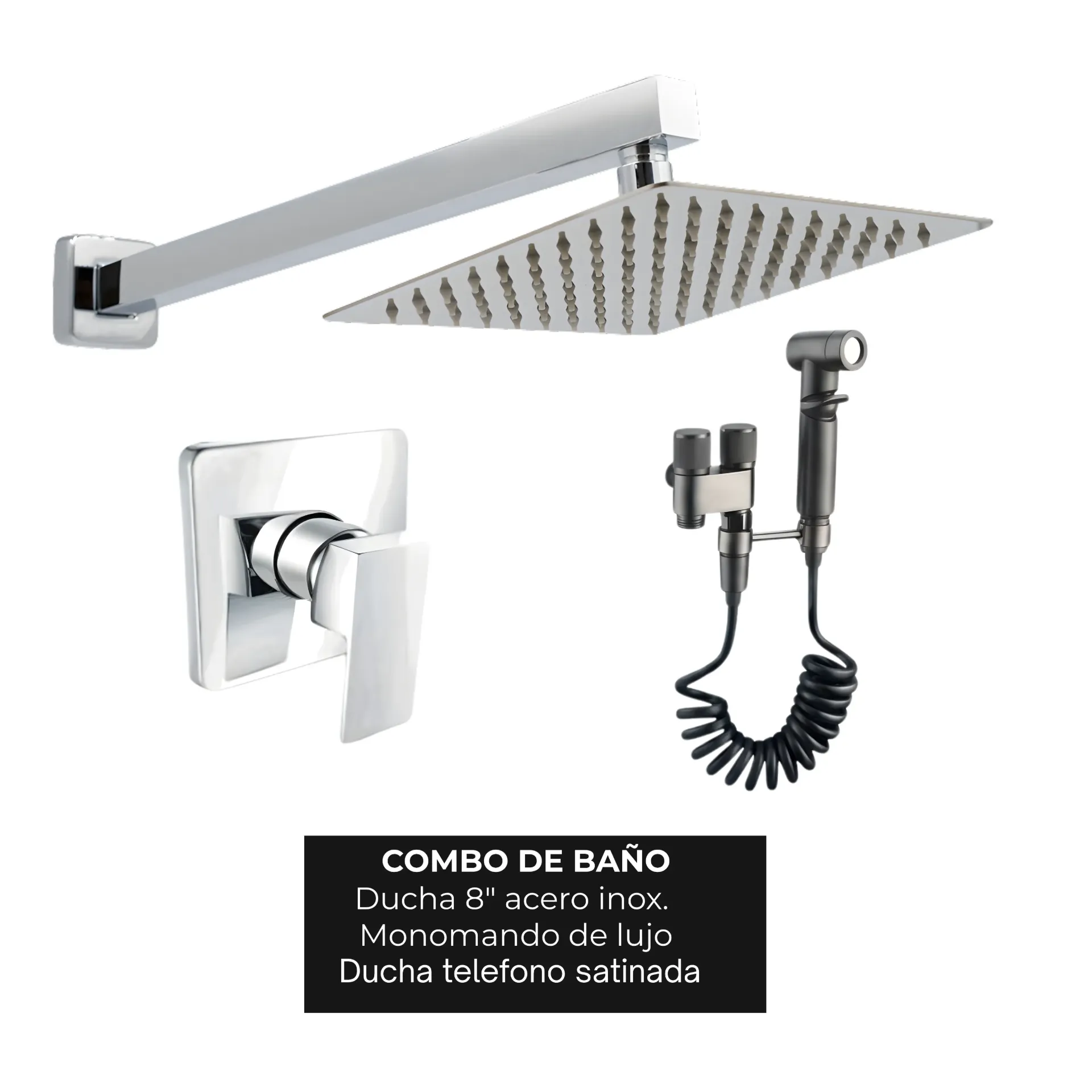 Combo #75 Cromado Satinado