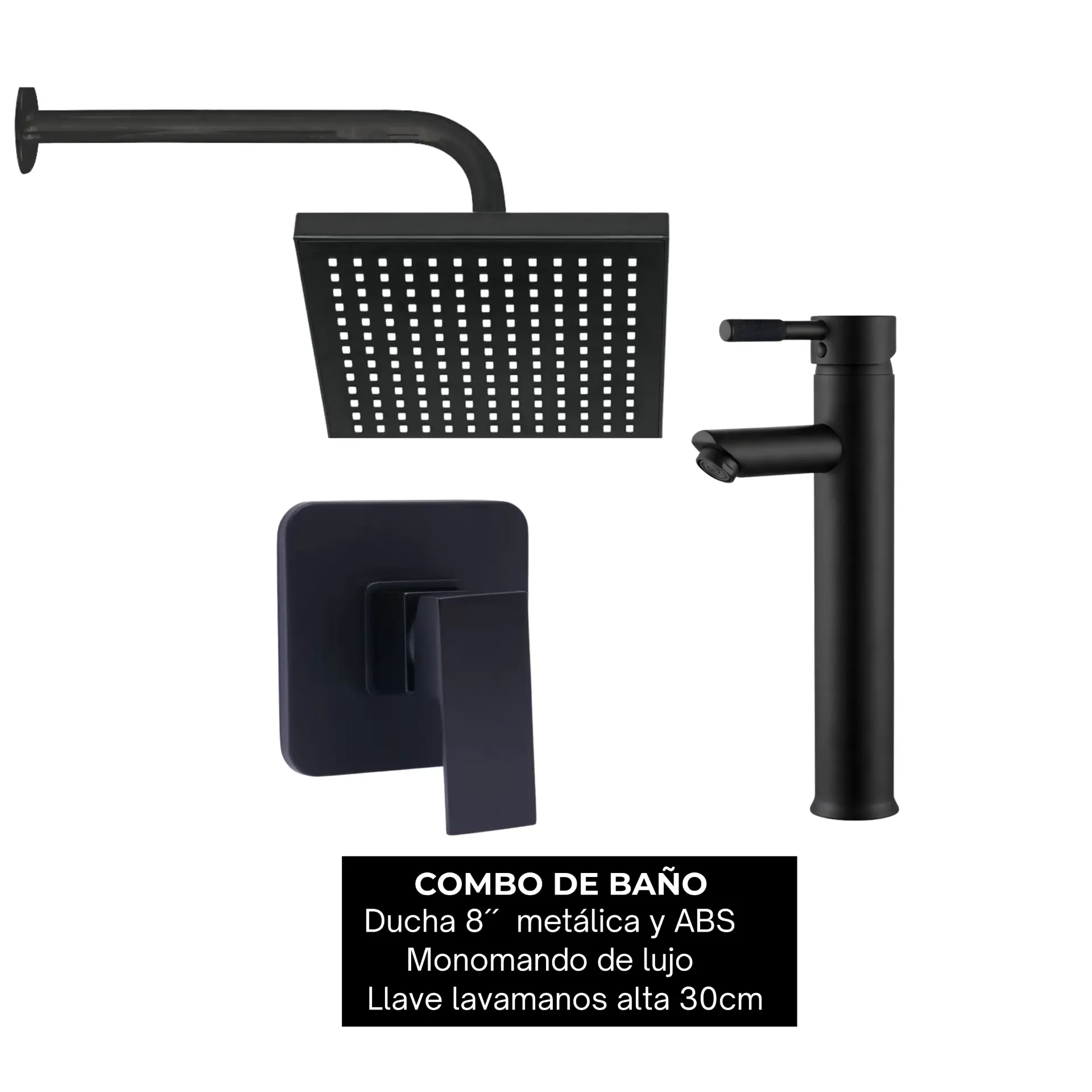 Combo #43 Negro mate