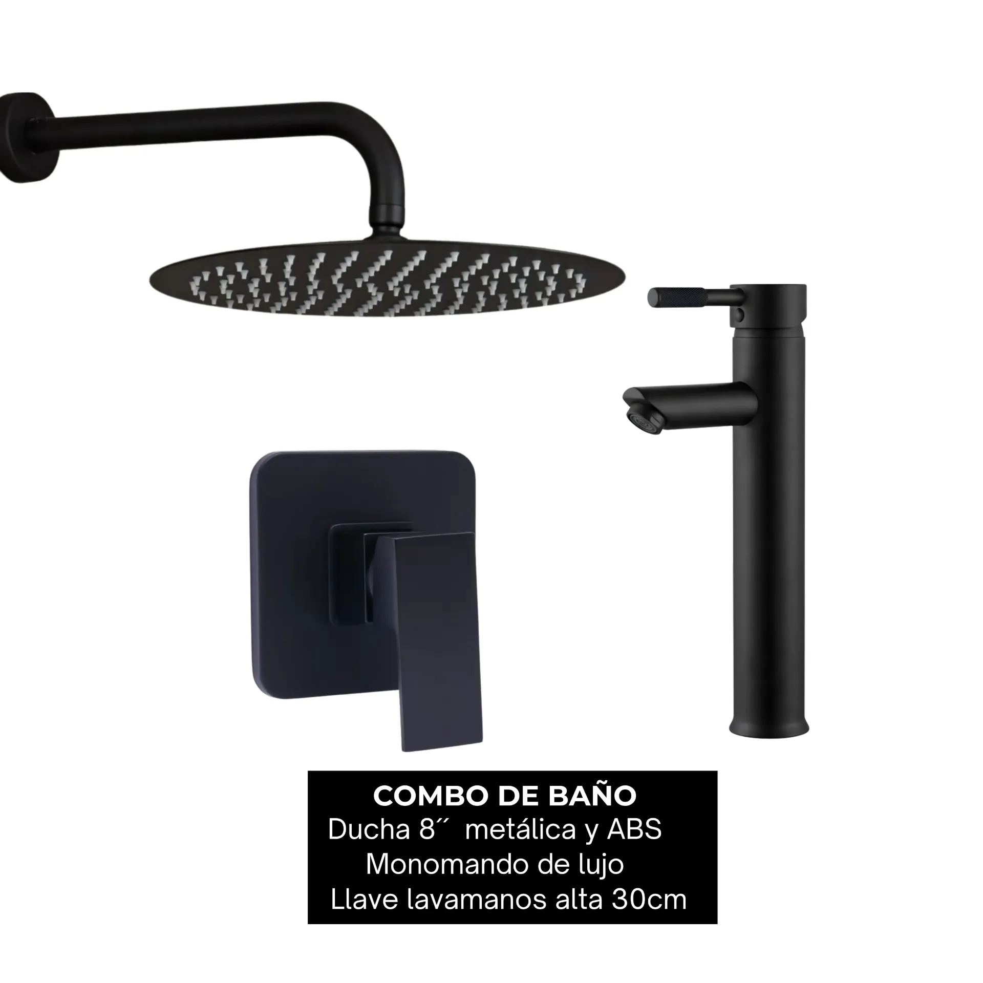 Combo #44 Negro mate