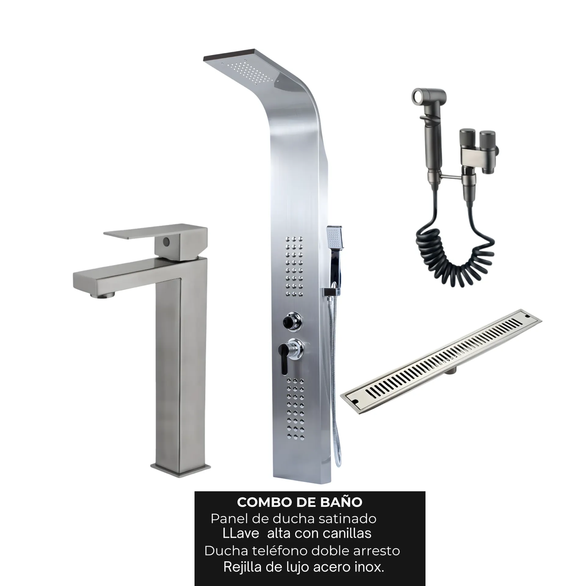 Combo #105 Cromado-Satinado