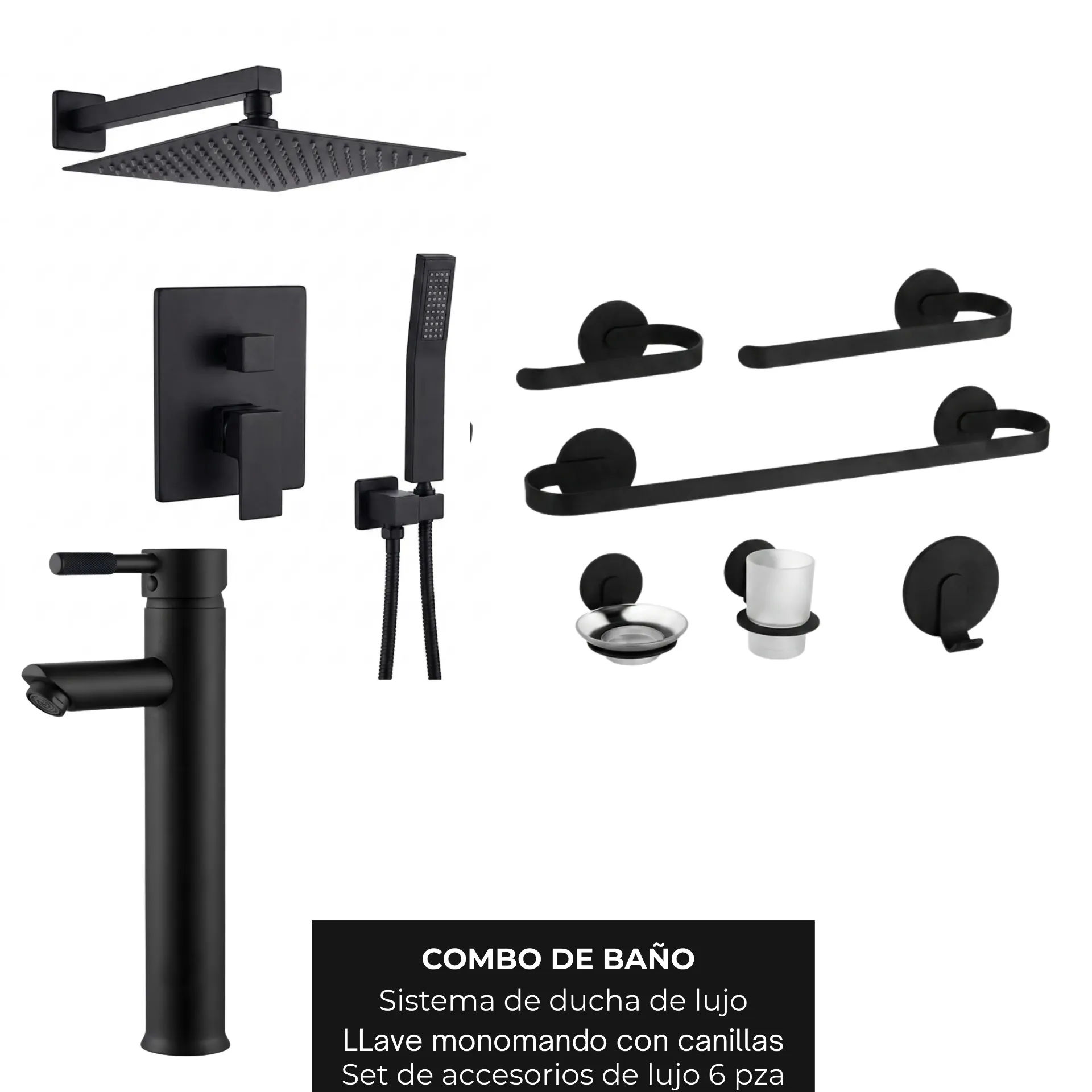 Combo #52 Negro