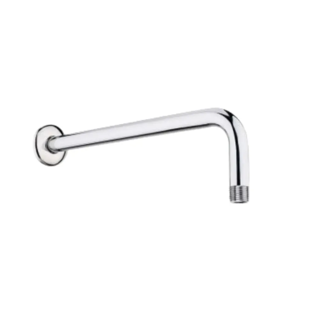 [AQP-21785] Tubo de ducha cromado recto 32cm con roseta, Aqua Plus.