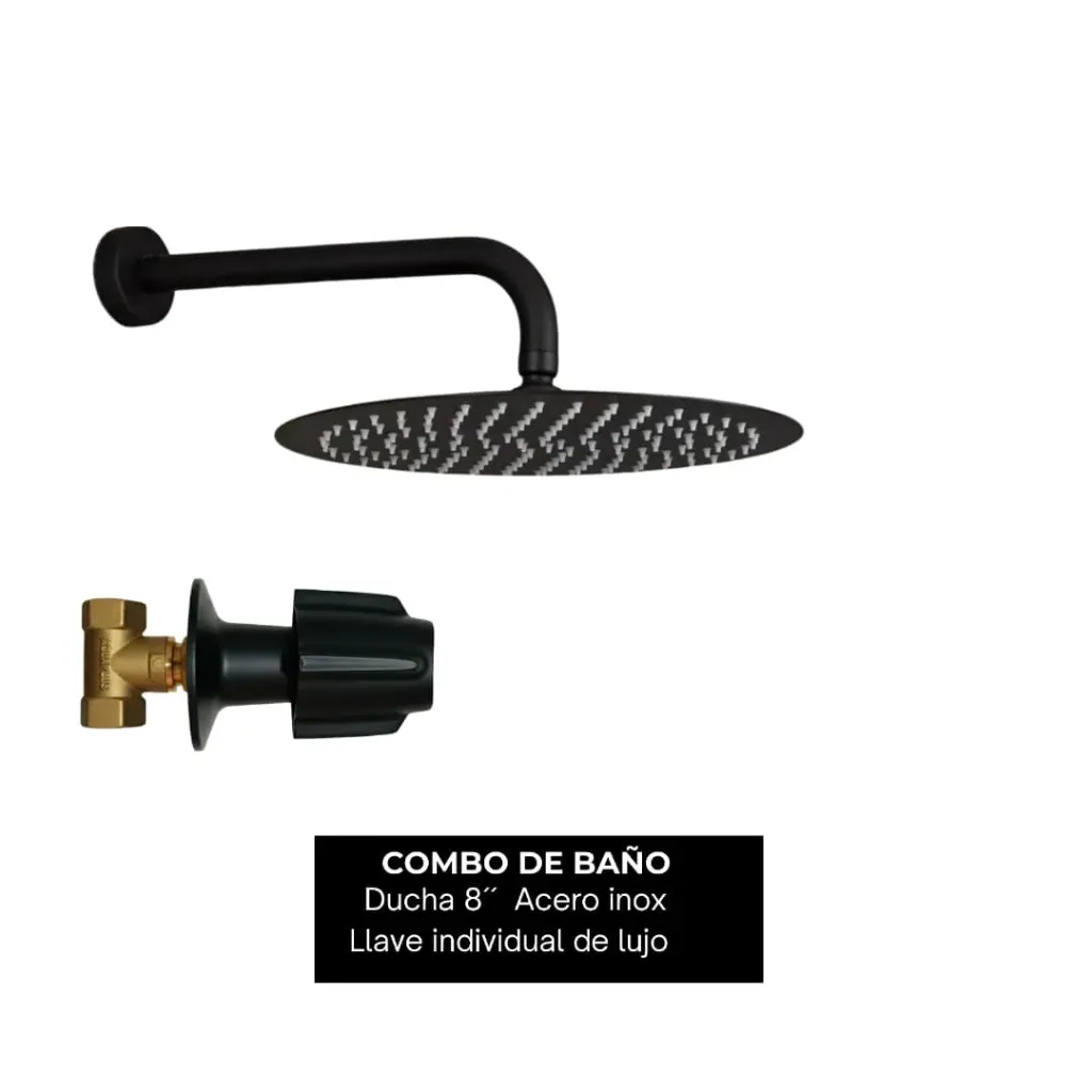 Combo #1 Negro mate