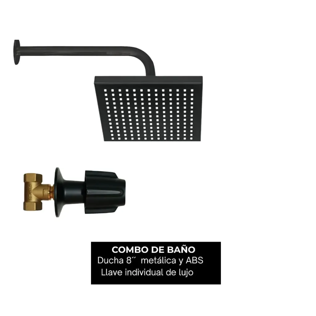 NO DISPONIBLE - PRODUCTO EN TRÁNSITO. Combo #2 Negro mate