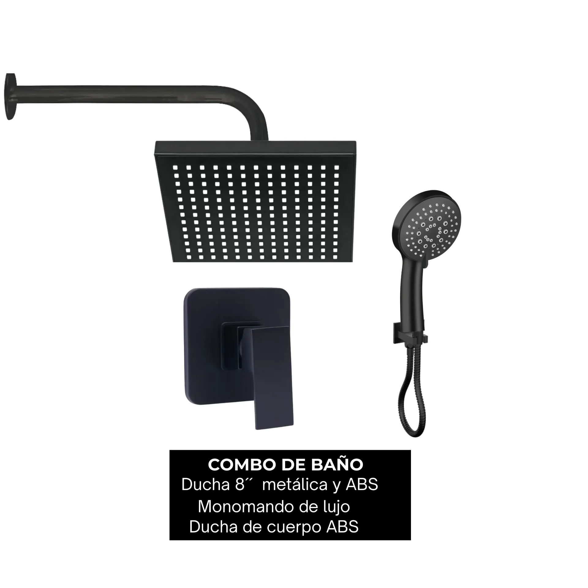 Combo #6 Negro mate