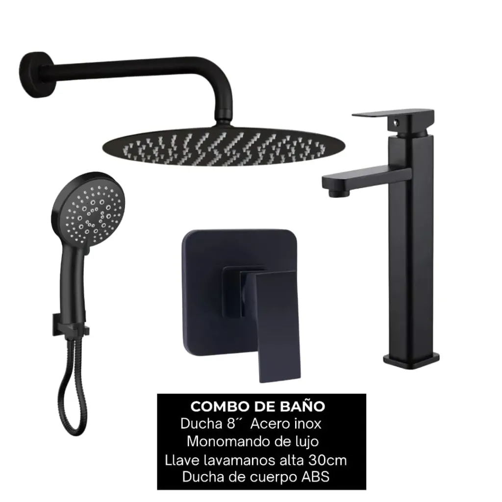 Combo #10 Negro mate