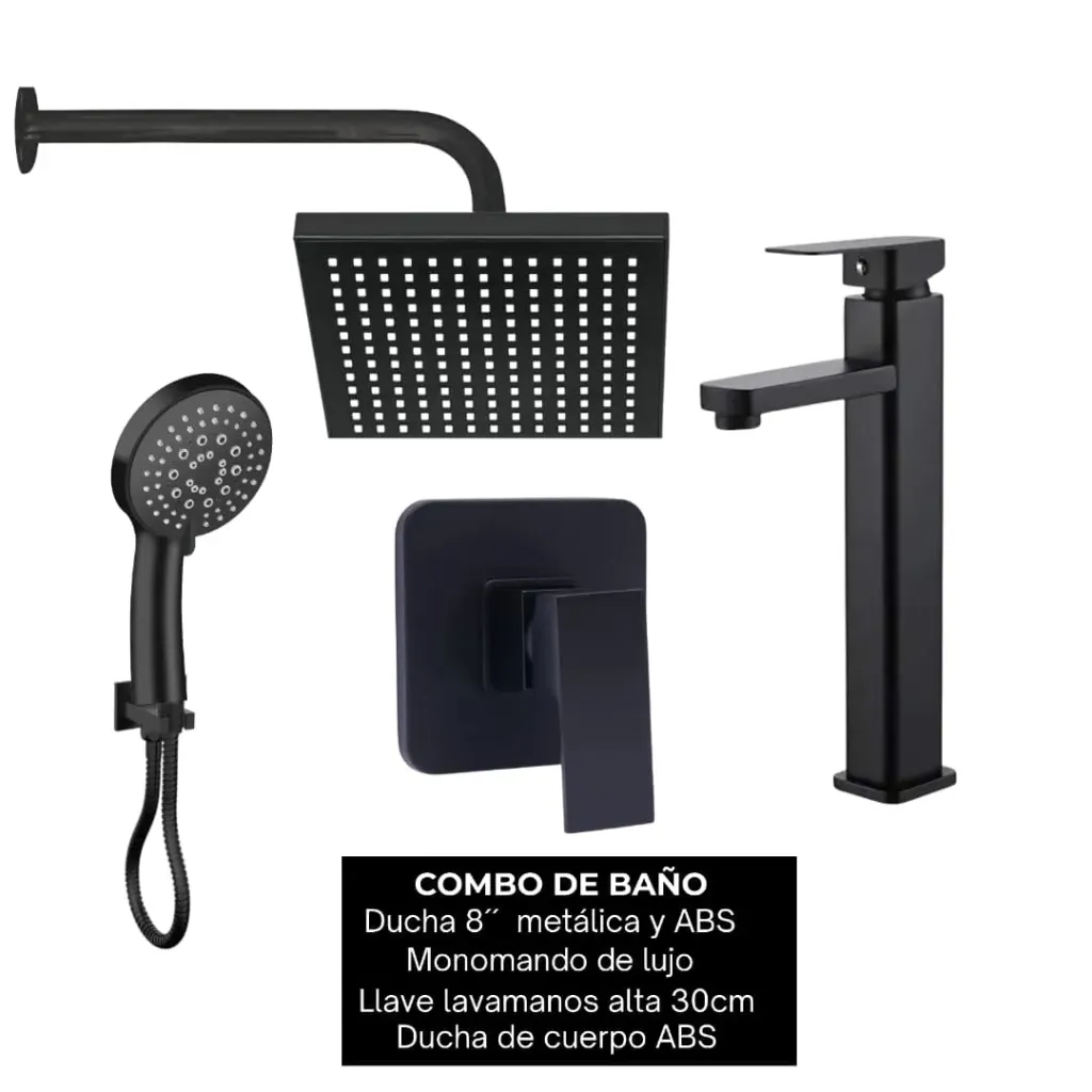 Combo #11 Negro mate