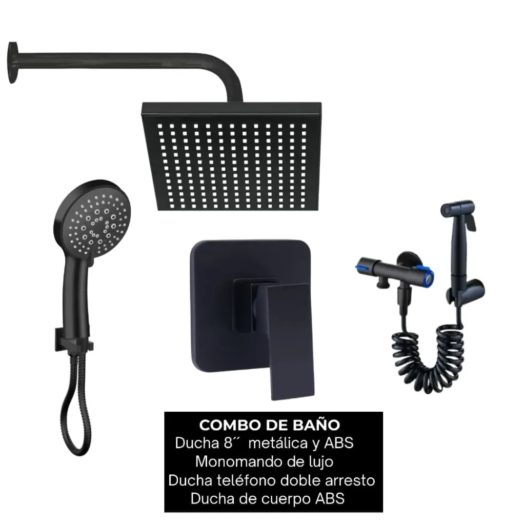 Combo #12 Negro mate